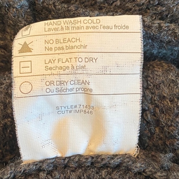 vince. Bishop Button Babydoll Gray Duster Cardigan - Picture 13 of 13